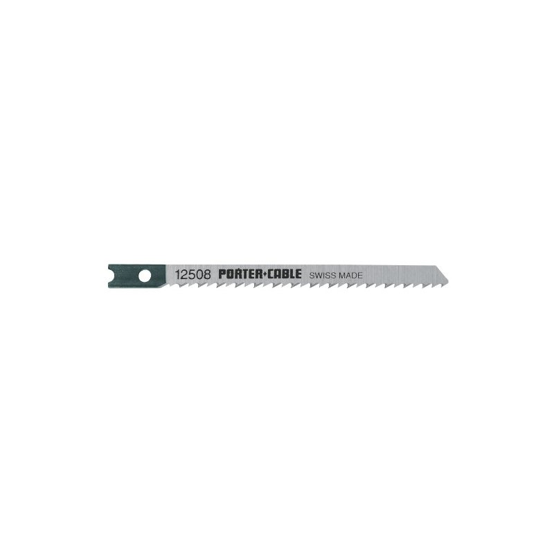 PORTER-CABLE 12508-5 3-5/8-Inch 10 TPI Wood Cutting Universal-Shank Jig Saw