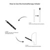 Quit Smoking Inhaler, Aromatherapy Inhaler Stick for Essential Oil, Wooden
