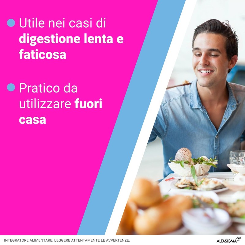 BIOCHETASI Digestione Pocket, per Aiutare la Digestione anche Fuori Casa,