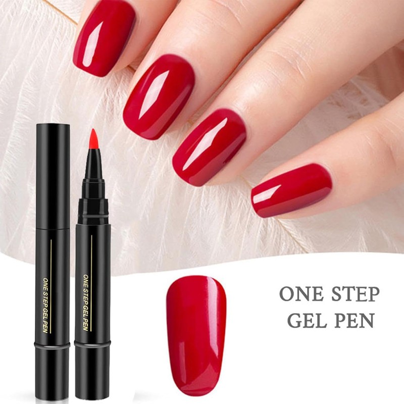 Bolígrafo para uñas KUNSHOP MK9H6BKQ49R4UZ4E – Color rápido y duradero