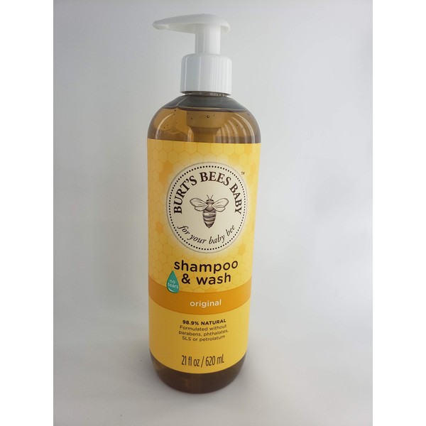 Burt's Bees Baby Bee Shampoo and Body Wash - 21 oz - 2 pack