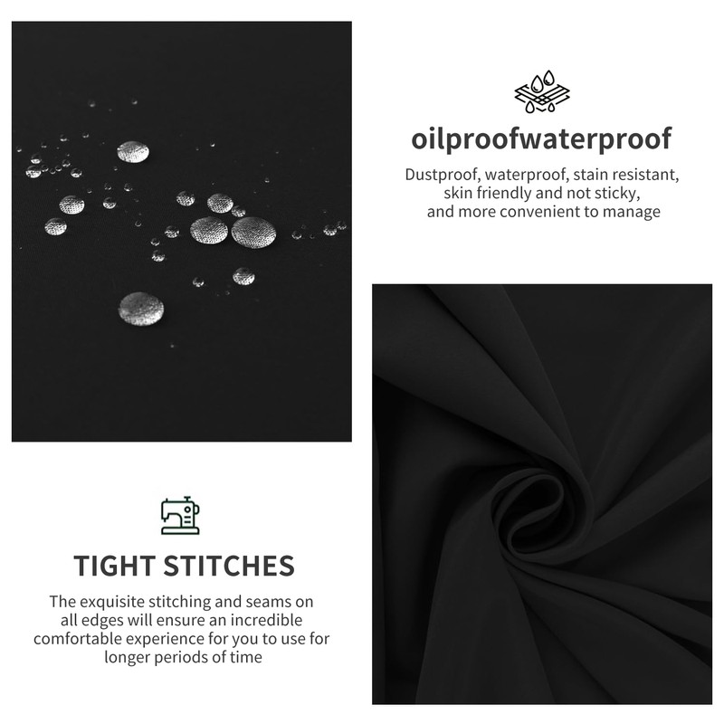 2 Pack Tablecloths for Rectangle Tables, 150 x 300 CM