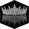 Silver Crown for Women Crystal Princess Tiara – Sparkly Rhinestone