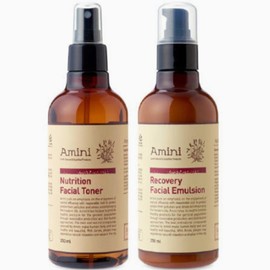 Amini Nutrition Toner 250ml + Recovery Emulsion 250ml 2-piece set Hotel Sauna Cosmetics / 아미니 뉴트리션 토너 250ml+리커버리 에멀전 250ml 2종세트 호텔 사우나 화장품