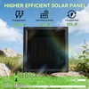 Shruy Bright Solar Pathway Lights Outdoor, 8 Pack Upgraded Solar