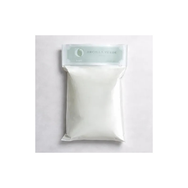 Arcilla Verde Bolsa De 1 Kg, Barro Cosmético, Mascarilla,