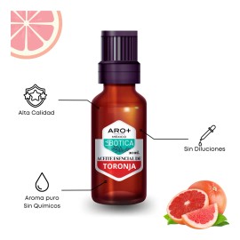 Aceite Esencial Toronja Aromaterapia, Puro, Uso Terapéutico