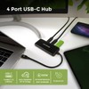 IOGEAR 4 Port USB-C Hub, USB 3.2 Gen 2, 10Gbps,