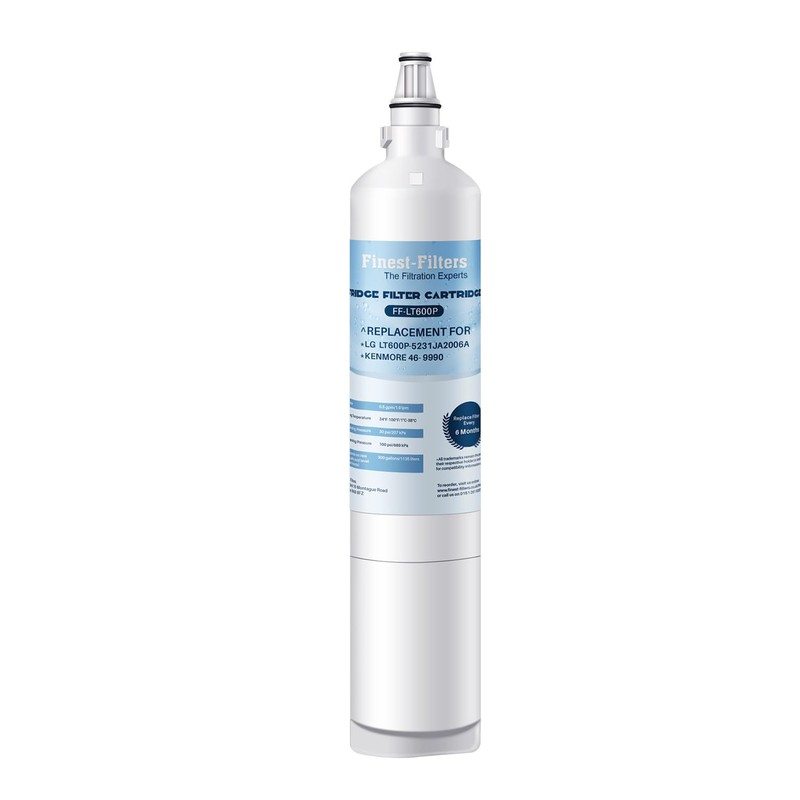 Finest-Filters Compatible Fridge Water Filter for LG Fridge LT600P, 5231JA2006A,
