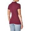 Lee Uniforms Juniors Stretch Pique Polo, Burgundy, Large