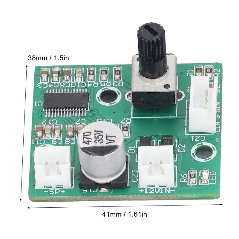 60W Mini Mono High Power Amplifier Module HIFI Digital Small