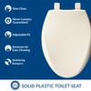 Bemis Aurora Slow Close Toilet Seat, Easy Clean Hinges and