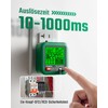 TESMEN TOE-100EMAX Intelligent Socket Tester with GFCI/RCD Trigger Test, LCD