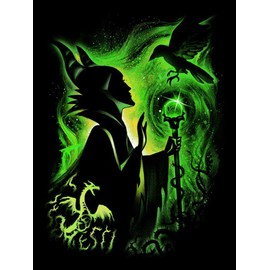 Diamond Painting Maleficent Diamond Art, 5D Full Drill Cross Stitch Embroidery Kits, DIY Wall Décor