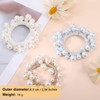 Pearl Hair Tie Fancy Scrunchies Decorative Ponytail Holders Elastic Hairbands