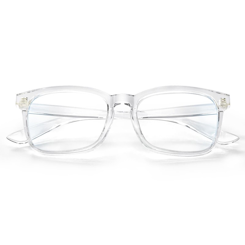 VISOONE Blue Light Blocking Glasses Square with Anti Computer Glare