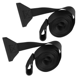 RV Awning Pull Straps, Black, 2 Pack