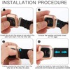 Compatible for Wyze Watch 47mm Band, Giaogor Stretch Elastics Adjustable
