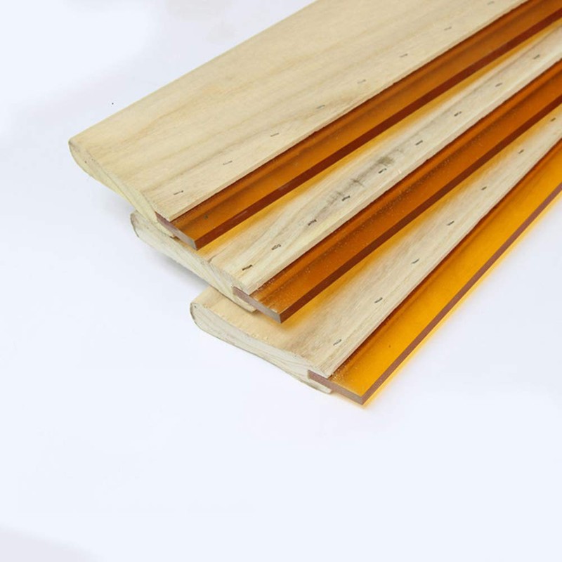 T&F Screen Printing Squeegee 4 sizes Wood Screen Ink Scraper