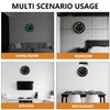 Mabpedo Glow in The Dark Wall Clock, 8" Silent Non-Ticking