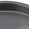 Non-Stick Carbon Steel Pizza Tray,2Pcs Round Pizza Pan,12 Inch Carbon