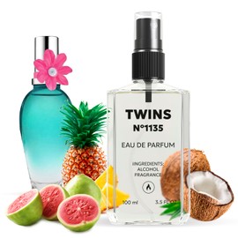 TWINS Impression of Born in Paradise | Perfume for Women Eau de Parfum | No.1135 | 3.4 Fl Oz / 100 ml