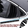 MUXEE 2Pcs Side Vent Window Louvers for Toyota Camry 2025