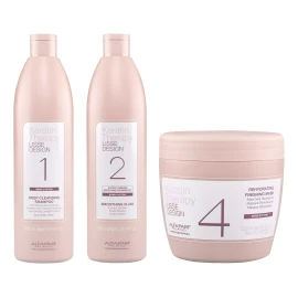 Alfaparf Lisse Design Keratin Therapy Paso 1, 2 Y 4
