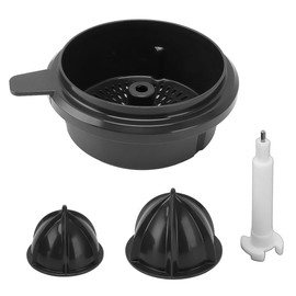 Laroal Juicer Accessories Plastic Juicer Orange Press Strainers Basket with Press Cone Replacement Parts for TM6 TM5 Juicing Machine Juicer Strainer