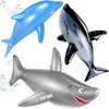 MEZHEN Shark Inflatable Toy Shark Inflatable Toy Swimming Pool for
