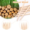 200 Pcs Eyebrow Wax Sticks, JANYUN Waxing Applicator Sticks, Wooden