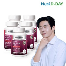 Nutri-D-Day Premium Potassium Potassium 1400 5 bottles total 600 tablets / 뉴트리디데이 프리미엄 칼륨 포타슘 1400 5병 총600정