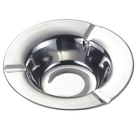 Echo Metal Deep Ashtray Silver 142x142xh34 mm 0836 – 002