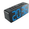 Ciieeo LED Alarm Clock with Music and Snooze Brightness Modern