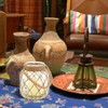 LECEHIVO 4 Set Nautical Candle Lantern 5.5" x 5.5" x