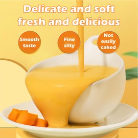 Pumpkin Corn Soup Powder, 14.11 oz Millet butternut squash soups, Ready-To-Eat Chinese Can Breakfast Porridge, Asian Delicious Instant Cereal Congee.