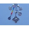 Handmade OM OHM CHAKRA BUDDHA YOGA LOVE YOU KEY CHAIN