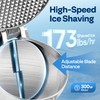 VIVOHOME Electric Ice Crusher Shaver Dual Blades Snow Cone Maker