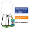 Flame King 1LB EMPTY Propane Cylinder Tank – Refillable –