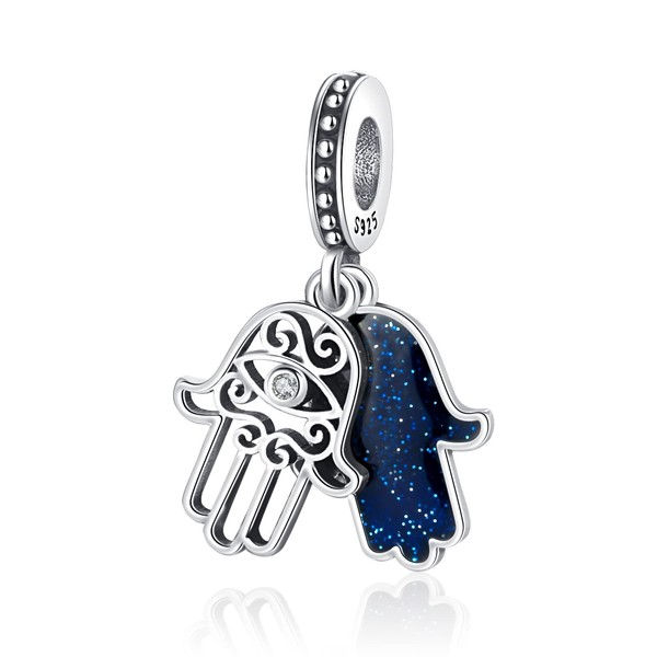 LNQOBU 925 Sterling Silver Charms for Bracelets and Necklaces Pendants