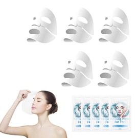 Tkekruh 5PC Bio-Collagen Real Deep Maske Hydrating Anti-Aging Gesichtsmaske Daily-Use Face Mask für jeden Hauttyp