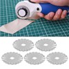 5Pcs Cloth Cutting Knife Blade Paper Cloth Hob Rolling Cutter