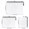 YXHZVON A4/A5/A6 Document Bag, Pack of 15 Waterproof Document Folders