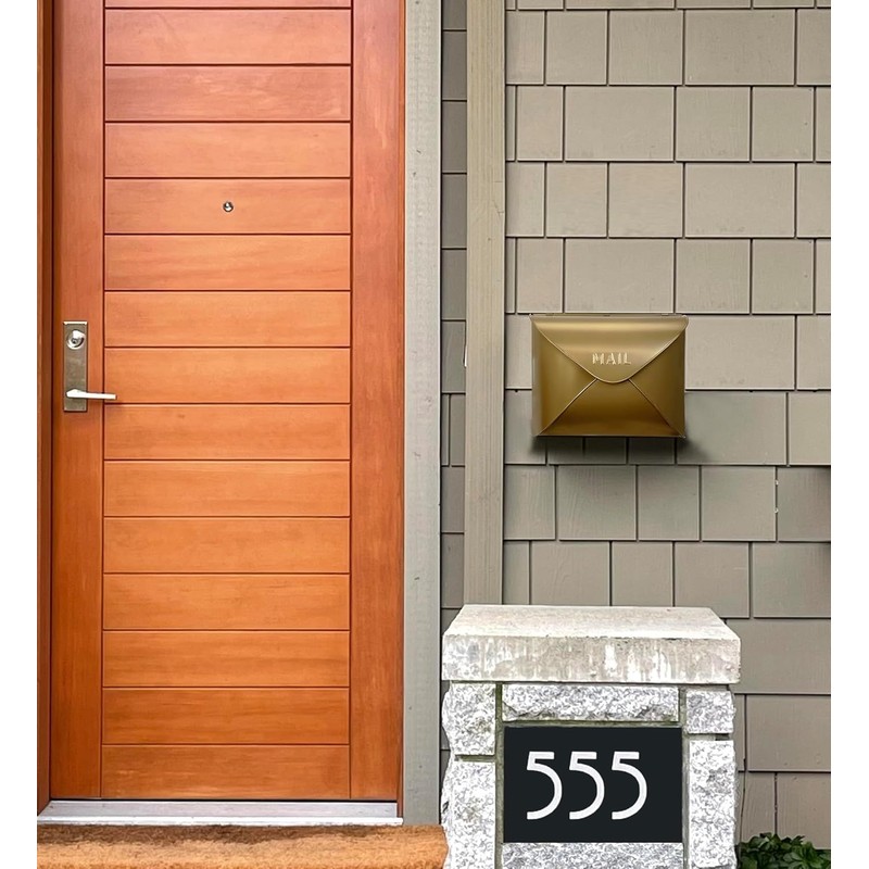 NACH Wall Mount Mailboxes for Outside, 11 x 5 x
