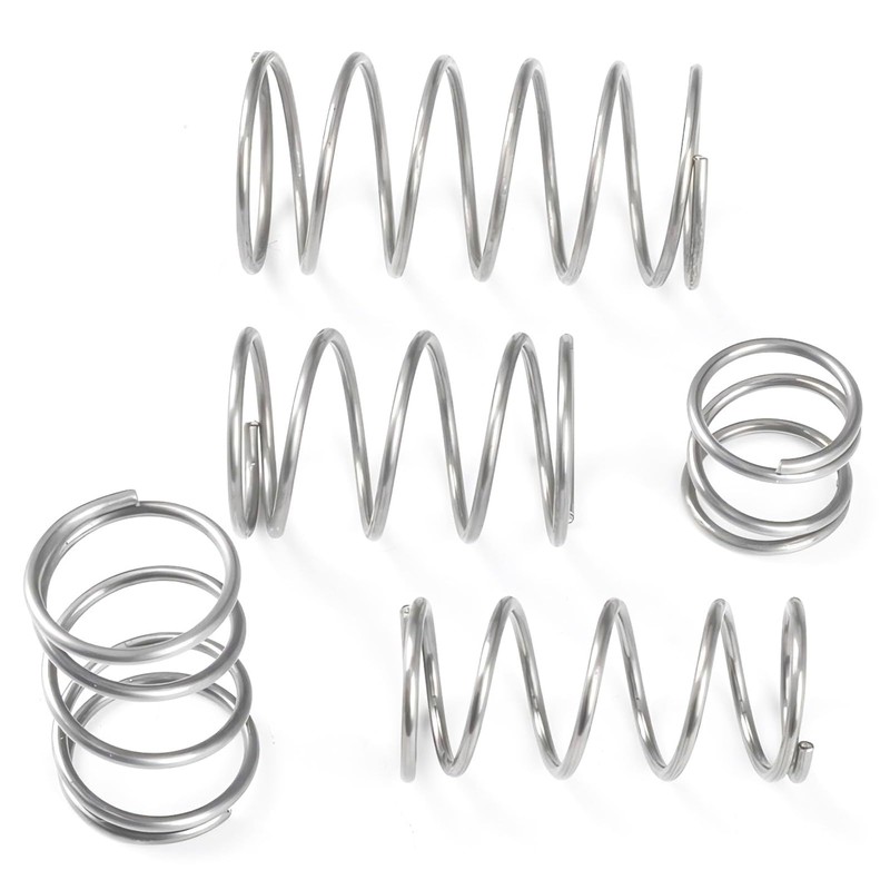 10Pcs Coil Extended Compressed Spring, Compressed Springs, Stainless Steel Springs,