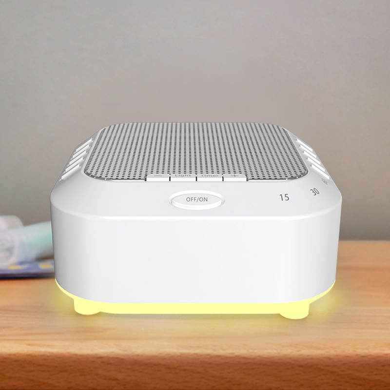 White Noise Machine 28 Sounds Portable Night Light Music Timing