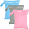 Jortmrd Pack of 3 Wet Bags 40 x 30 cm
