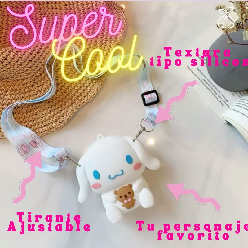 Cinnamoroll bolso para niña Lapicera de Cinnamoroll Cartera Cinamon roll