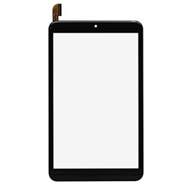 Touch Screen Panel Digitizer (Without LCD Display) Replacement Compatible with Onn ONA19TB002 8inch 100005207 Tablet Black
