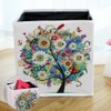 Diamond Painting Tree Storage Box Foldable Resin DIY Painting Kits